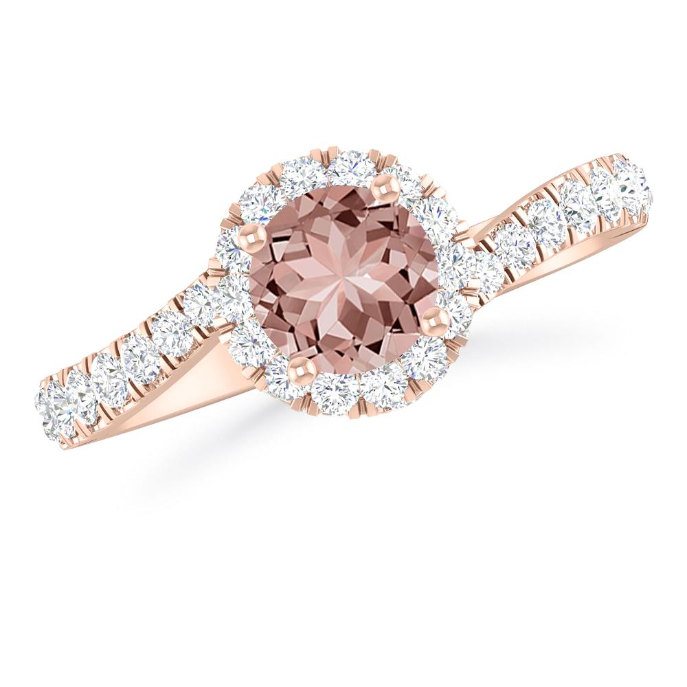 Rose Gold - Morganite