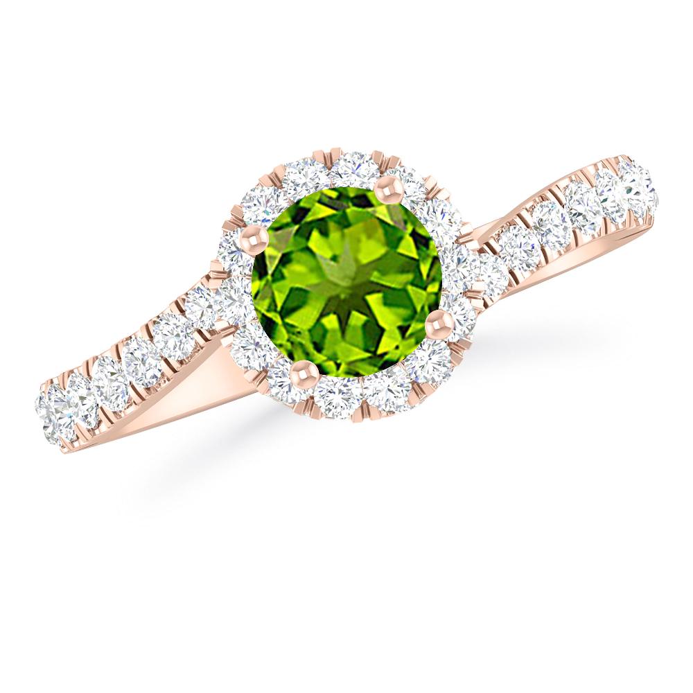 Rose Gold - Peridot