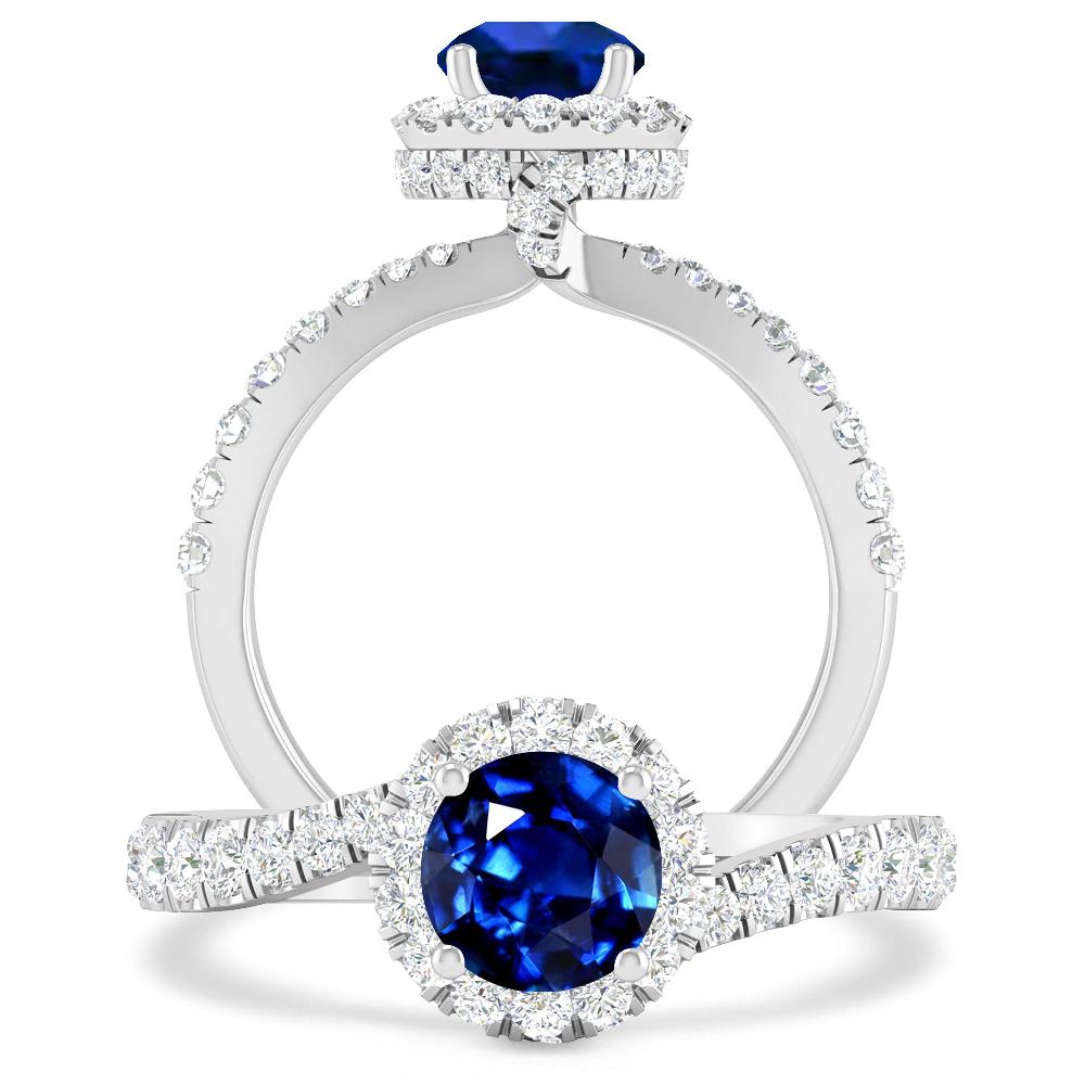 White Gold - Sapphire