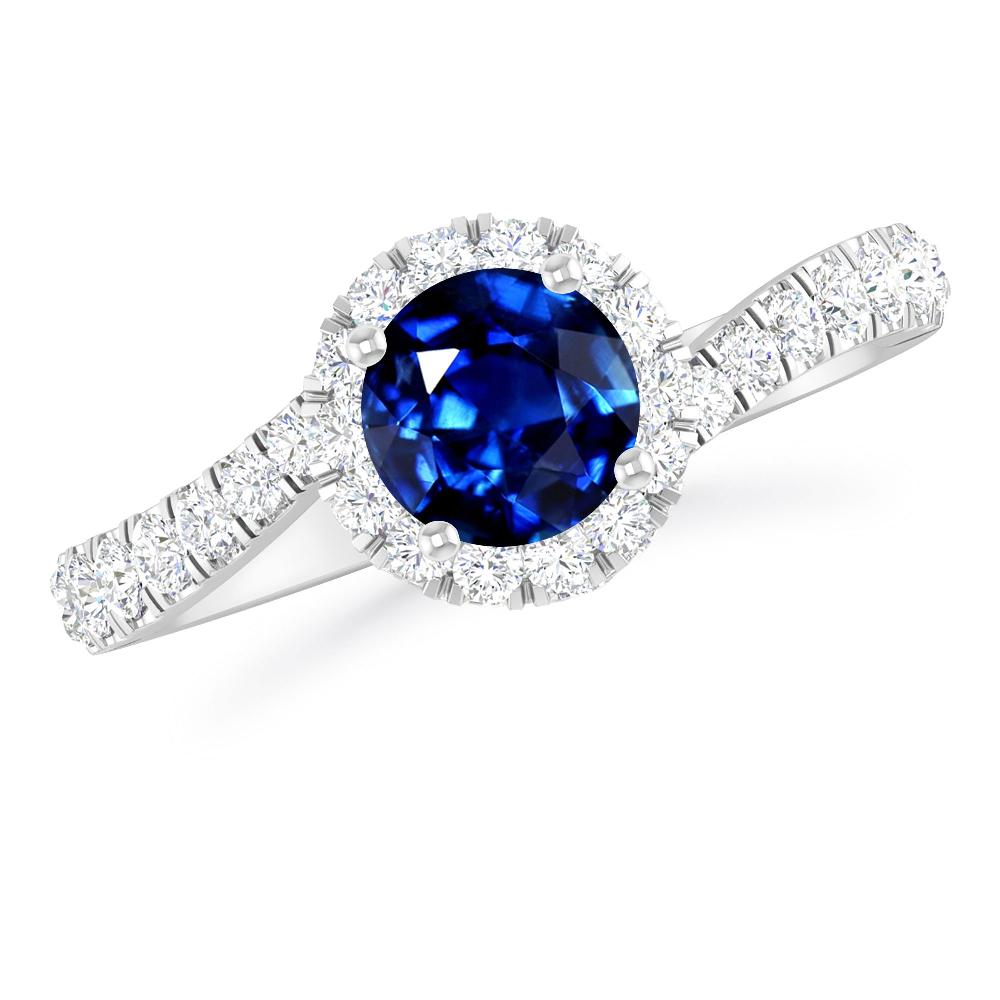 White Gold - Sapphire