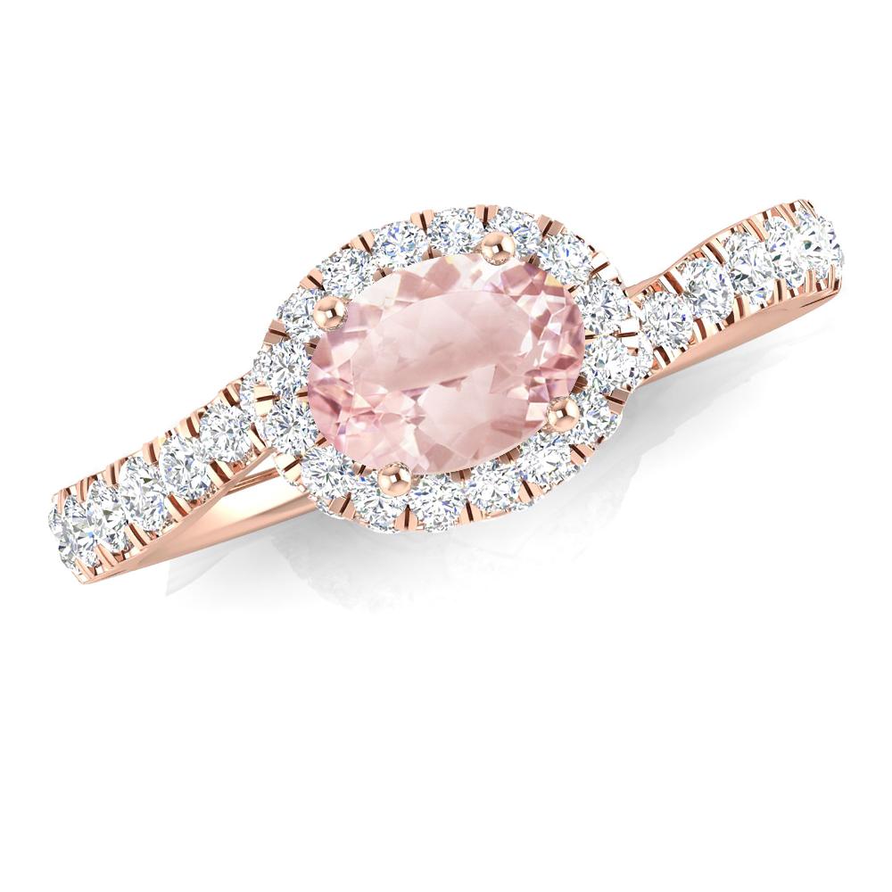 Rose Gold - Morganite