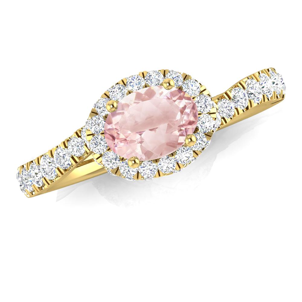 Yellow Gold - Morganite