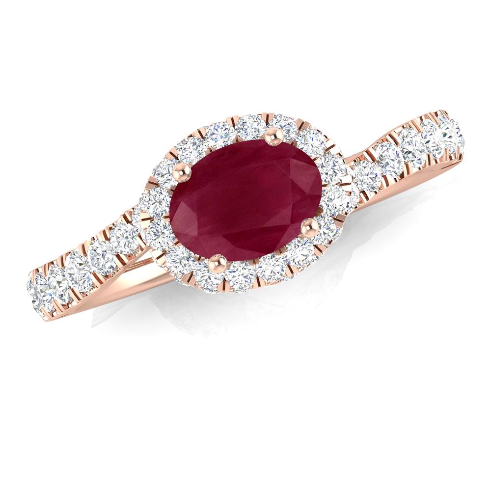 Rose Gold - Ruby