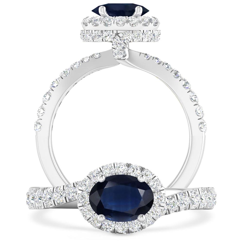 White Gold - Sapphire