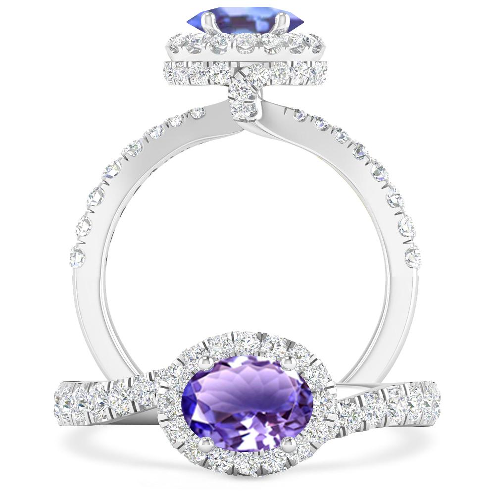 White Gold - Tanzanite
