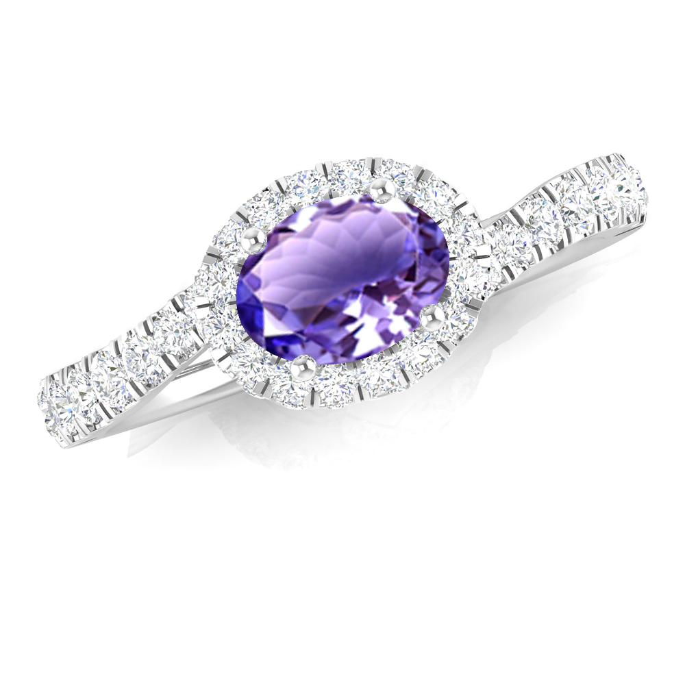 White Gold - Tanzanite
