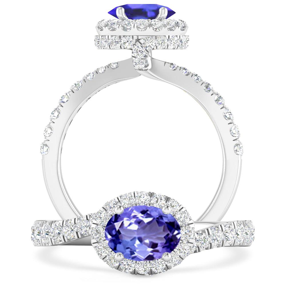 White Gold - Tanzanite