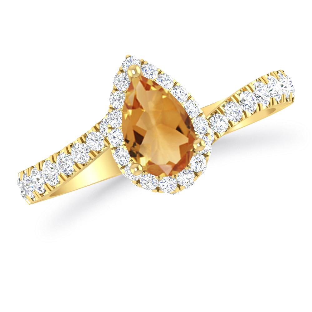 Yellow Gold - Citrine