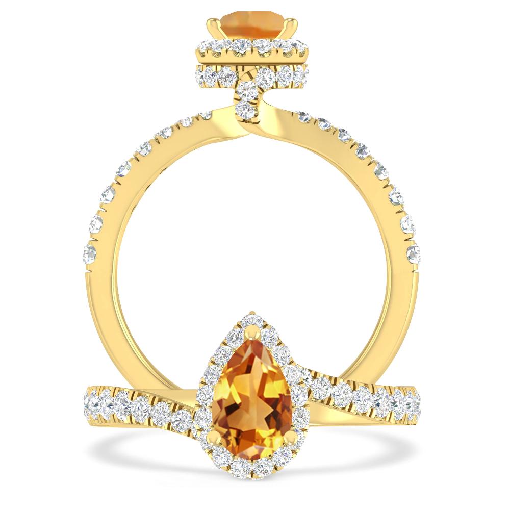 Yellow Gold - Citrine