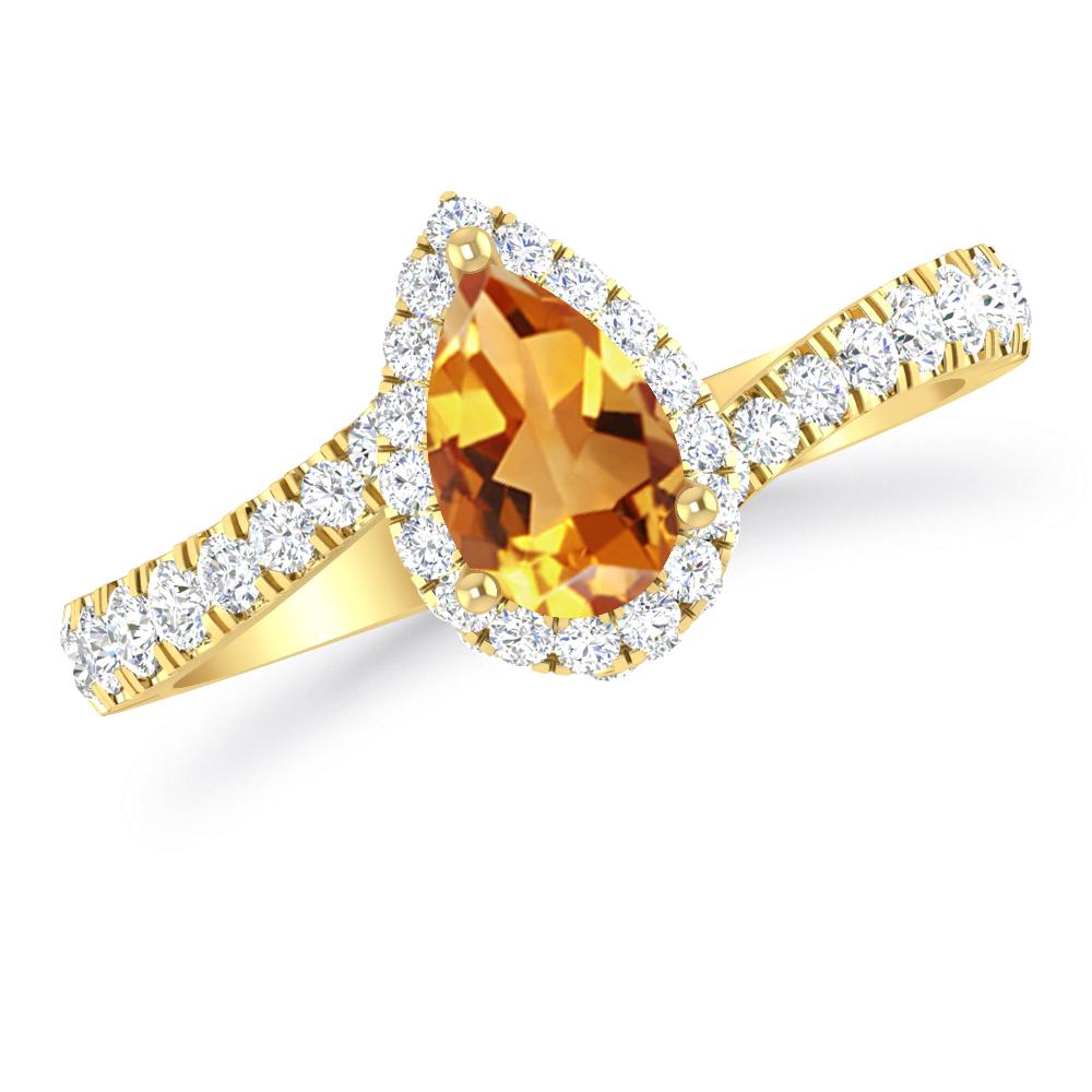 Yellow Gold - Citrine