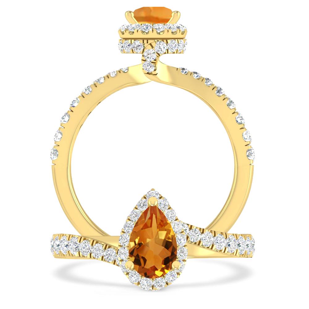 Yellow Gold - Citrine
