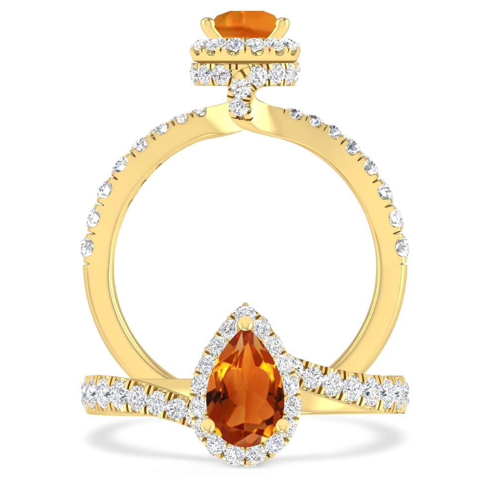 Yellow Gold - Citrine