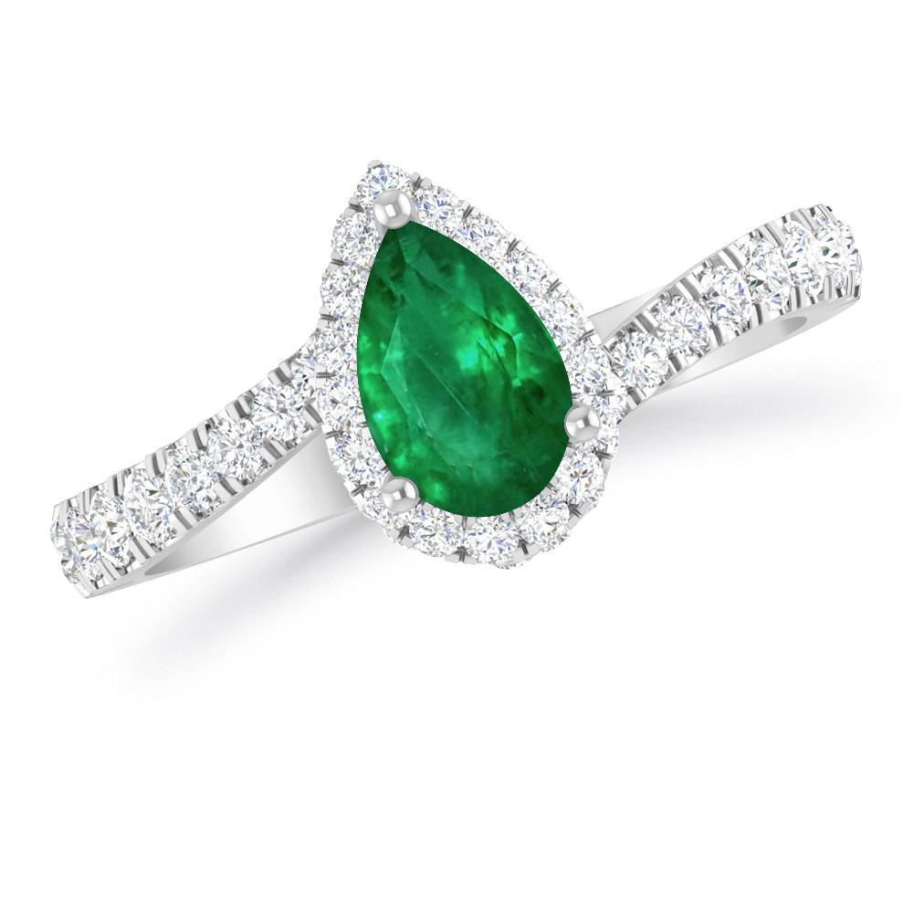 White Gold - Emerald