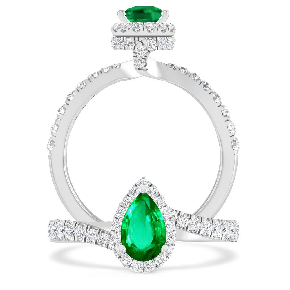 White Gold - Emerald