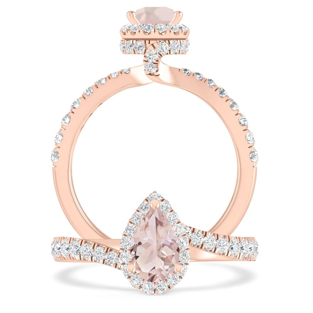 Rose Gold - Morganite