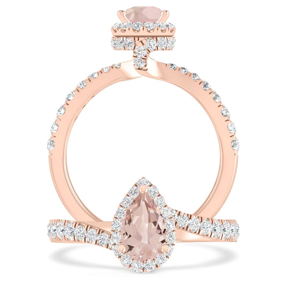 Rose Gold - Morganite