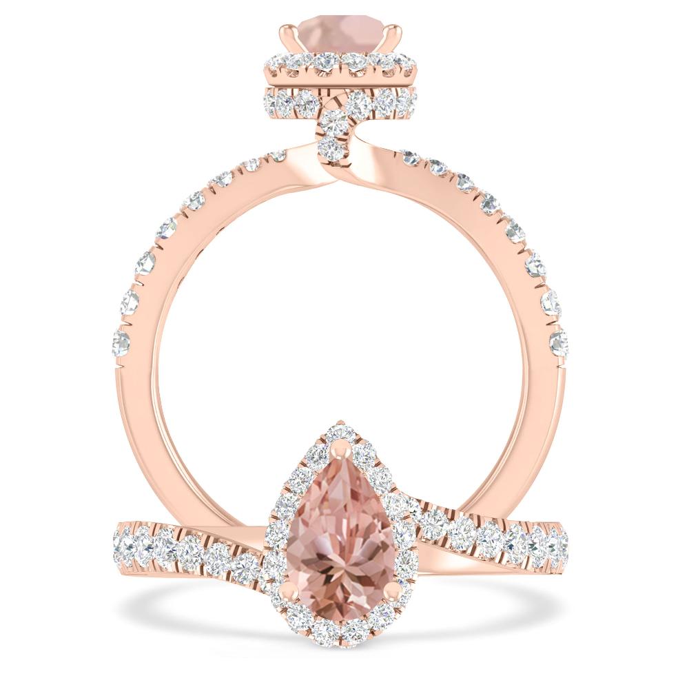 Rose Gold - Morganite