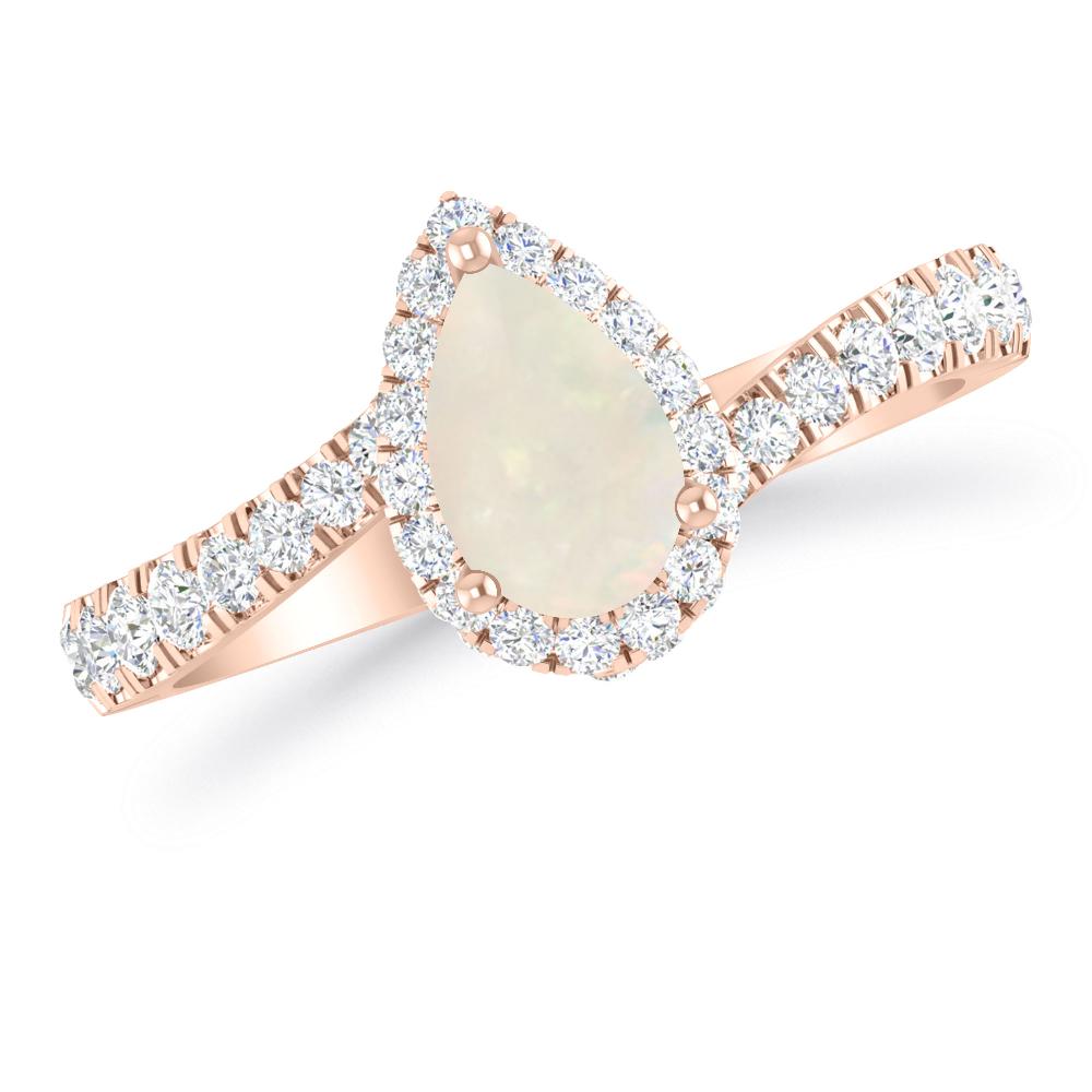 Rose Gold - Opal