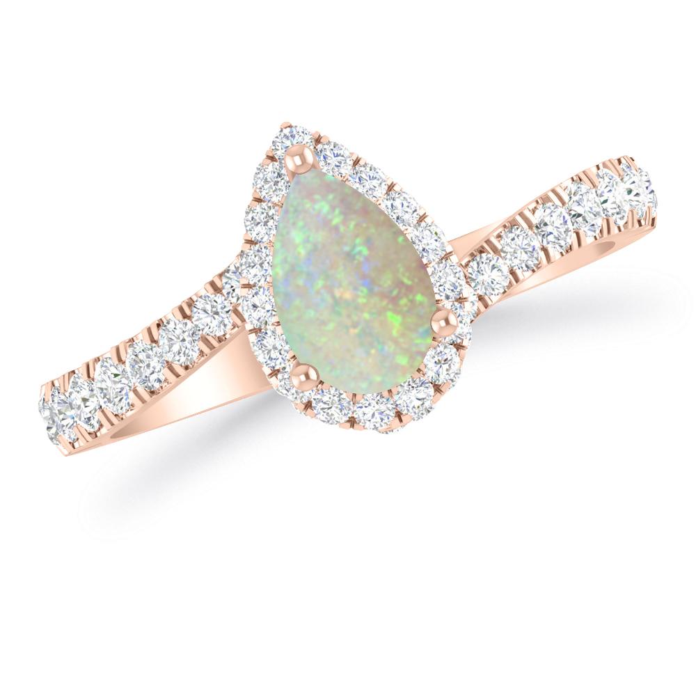 Rose Gold - Opal