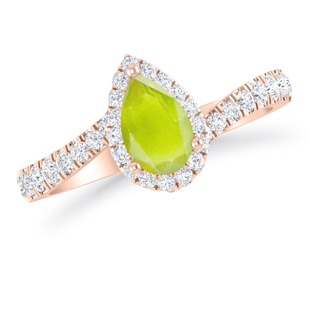 Rose Gold - Peridot