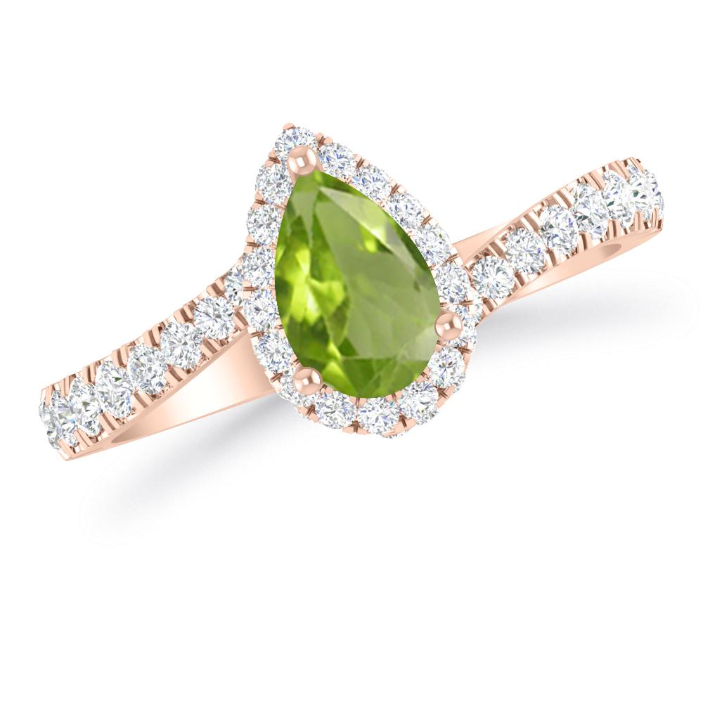 Rose Gold - Peridot