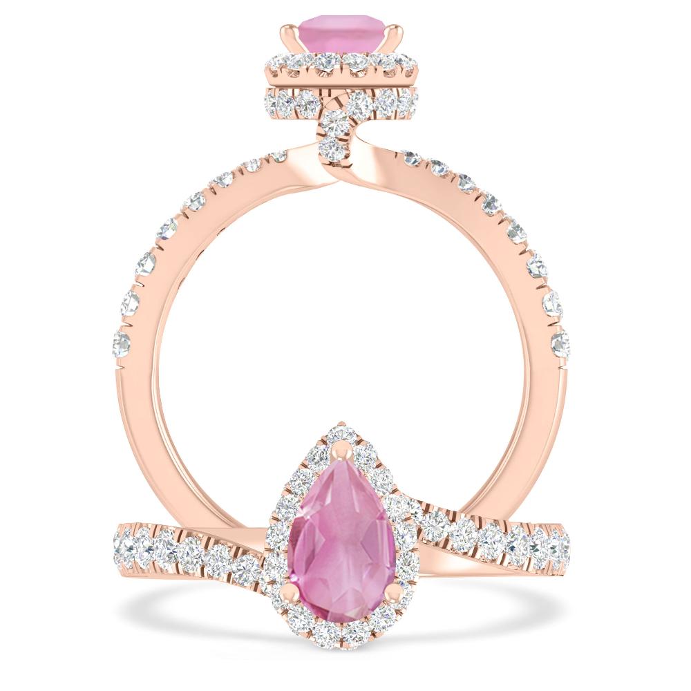 Rose Gold - Pink Tourmaline