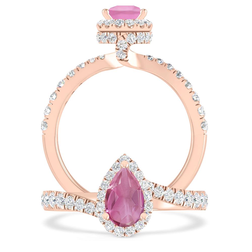 Rose Gold - Pink Tourmaline