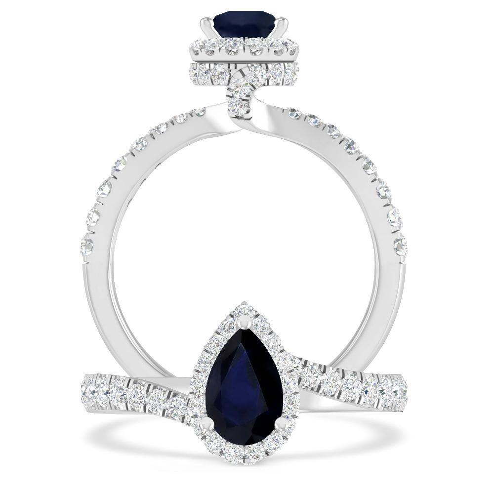 White Gold - Sapphire