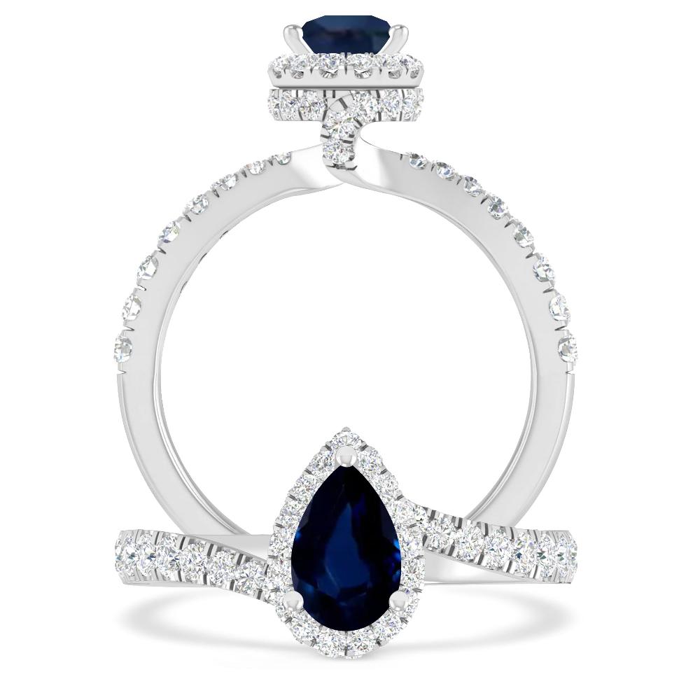 White Gold - Sapphire