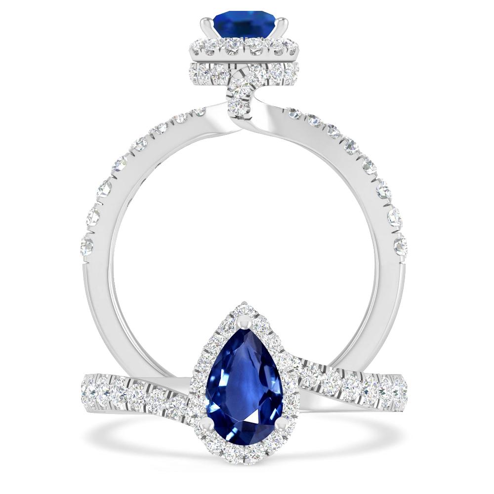White Gold - Sapphire
