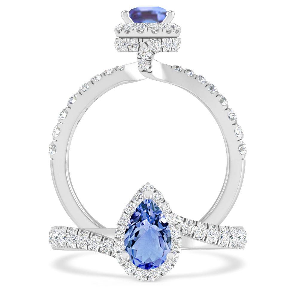 White Gold - Tanzanite