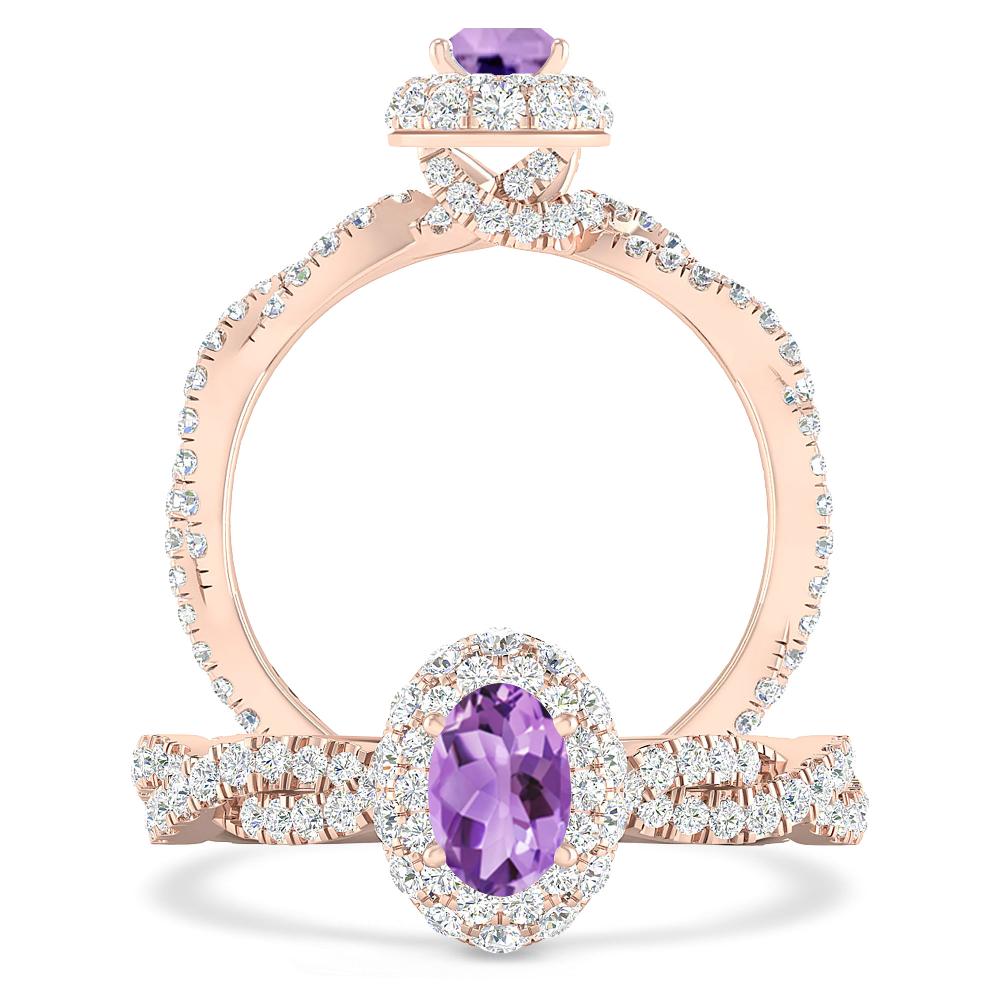 Rose Gold - Amethyst