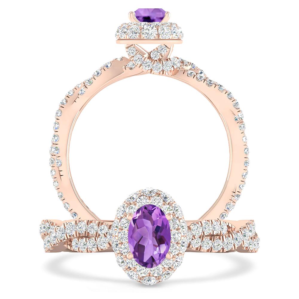 Rose Gold - Amethyst