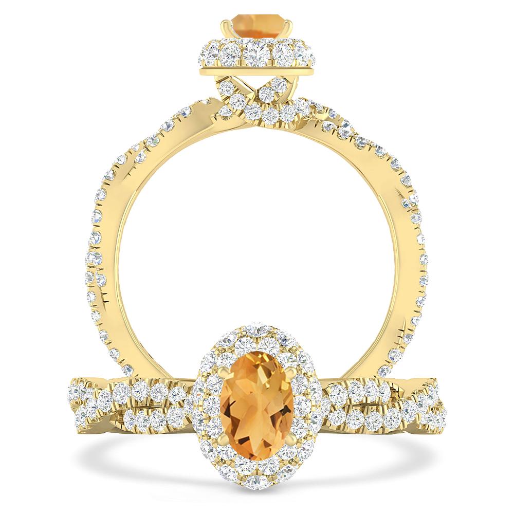 Yellow Gold - Citrine
