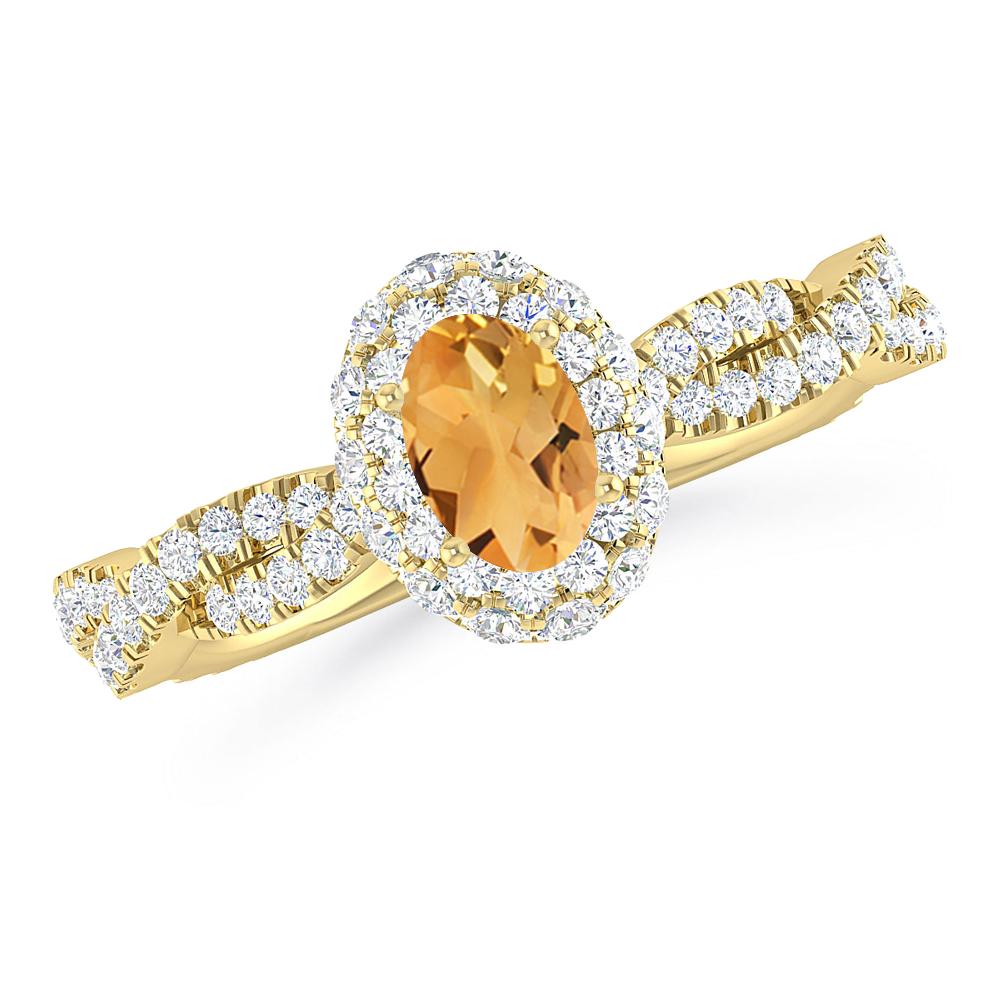 Yellow Gold - Citrine