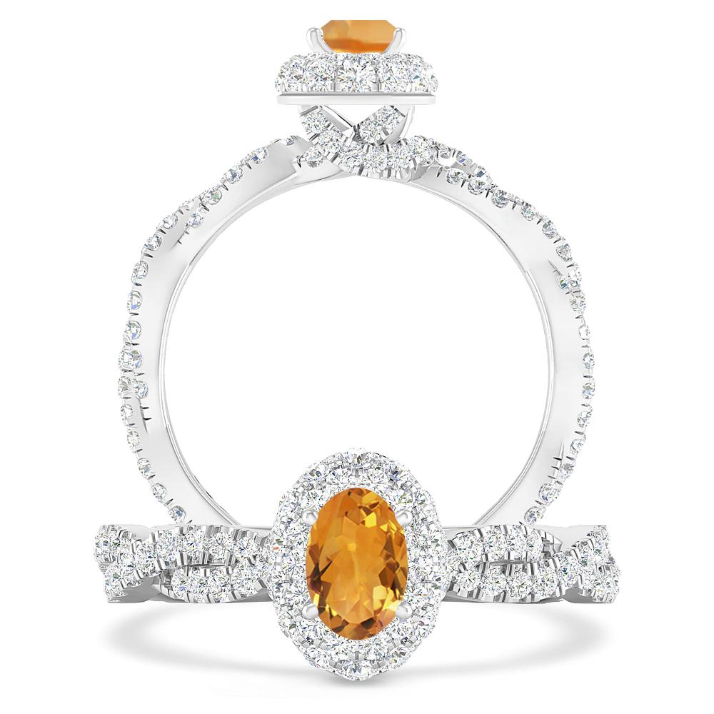 White Gold - Citrine