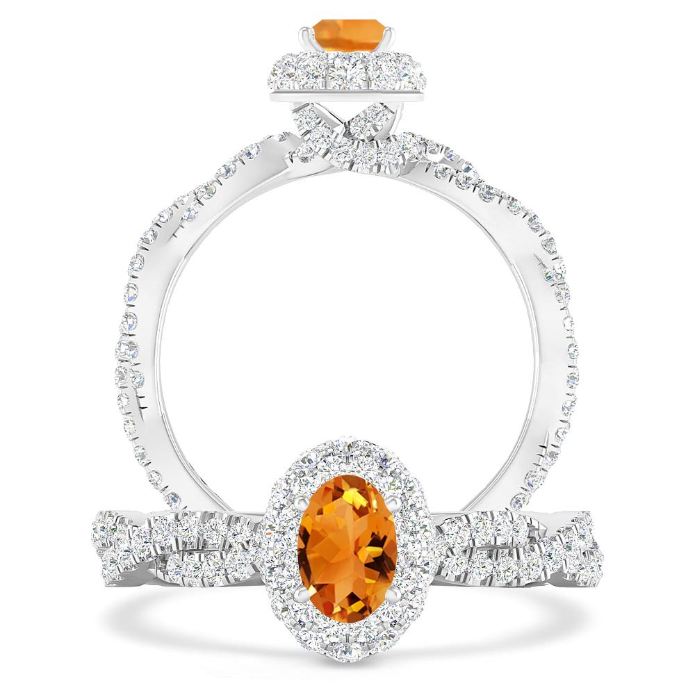 White Gold - Citrine