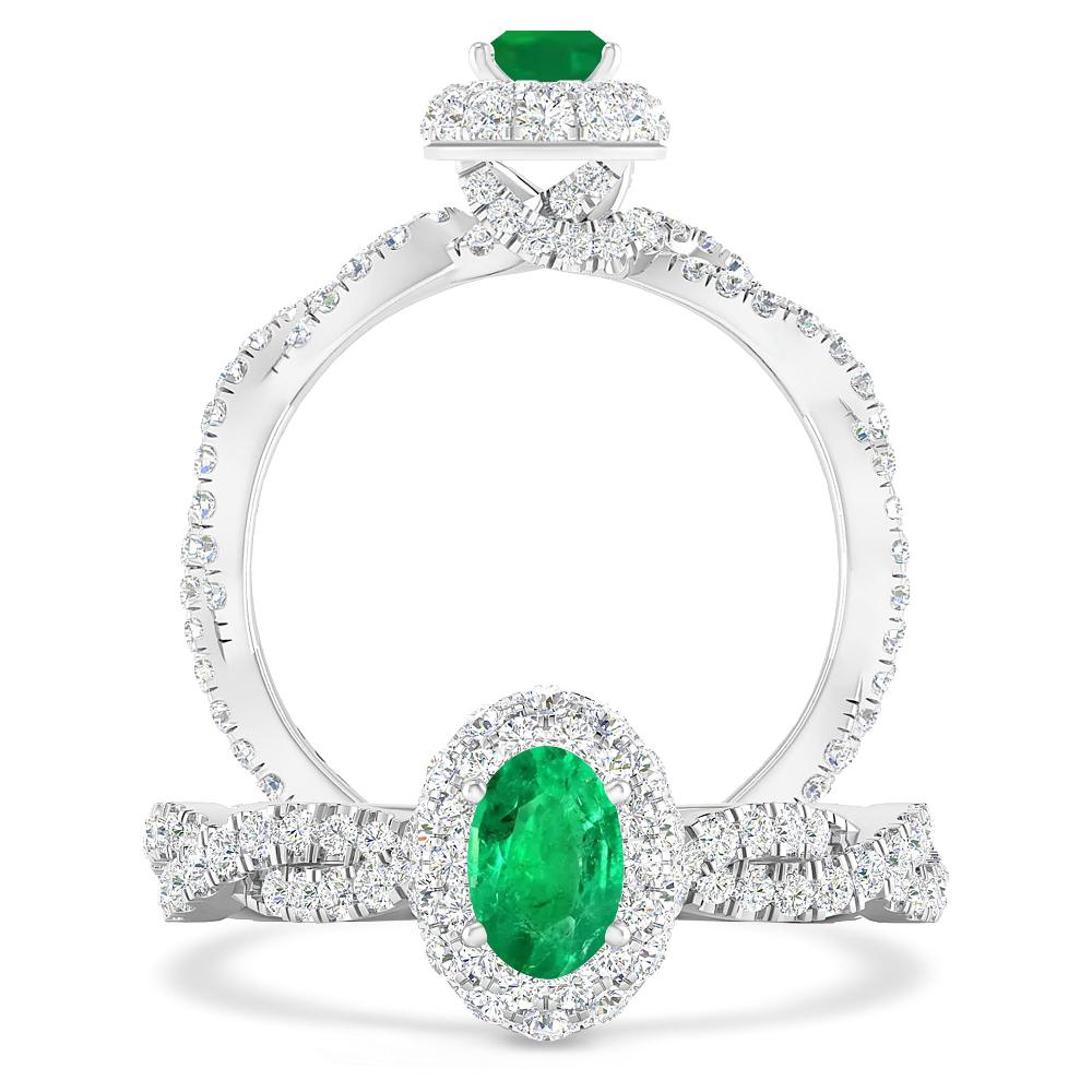 White Gold - Emerald