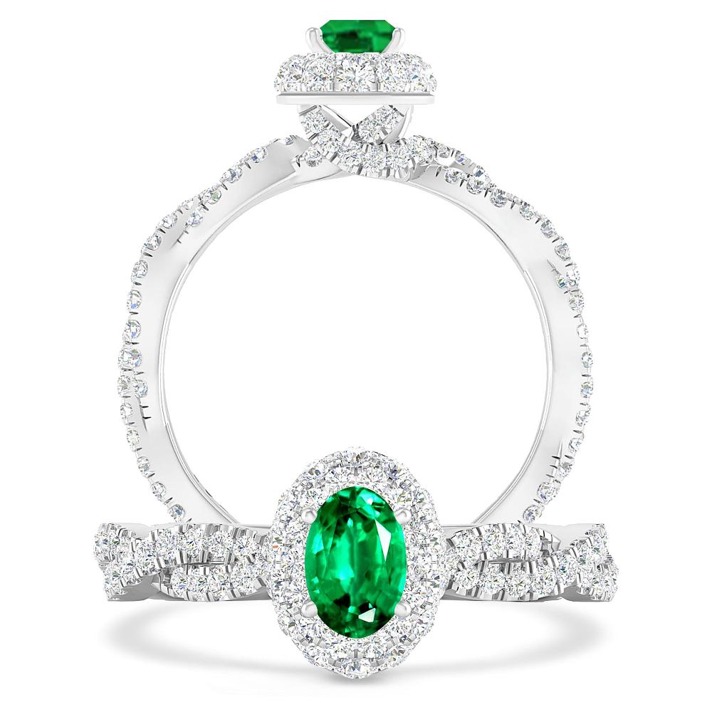 White Gold - Emerald