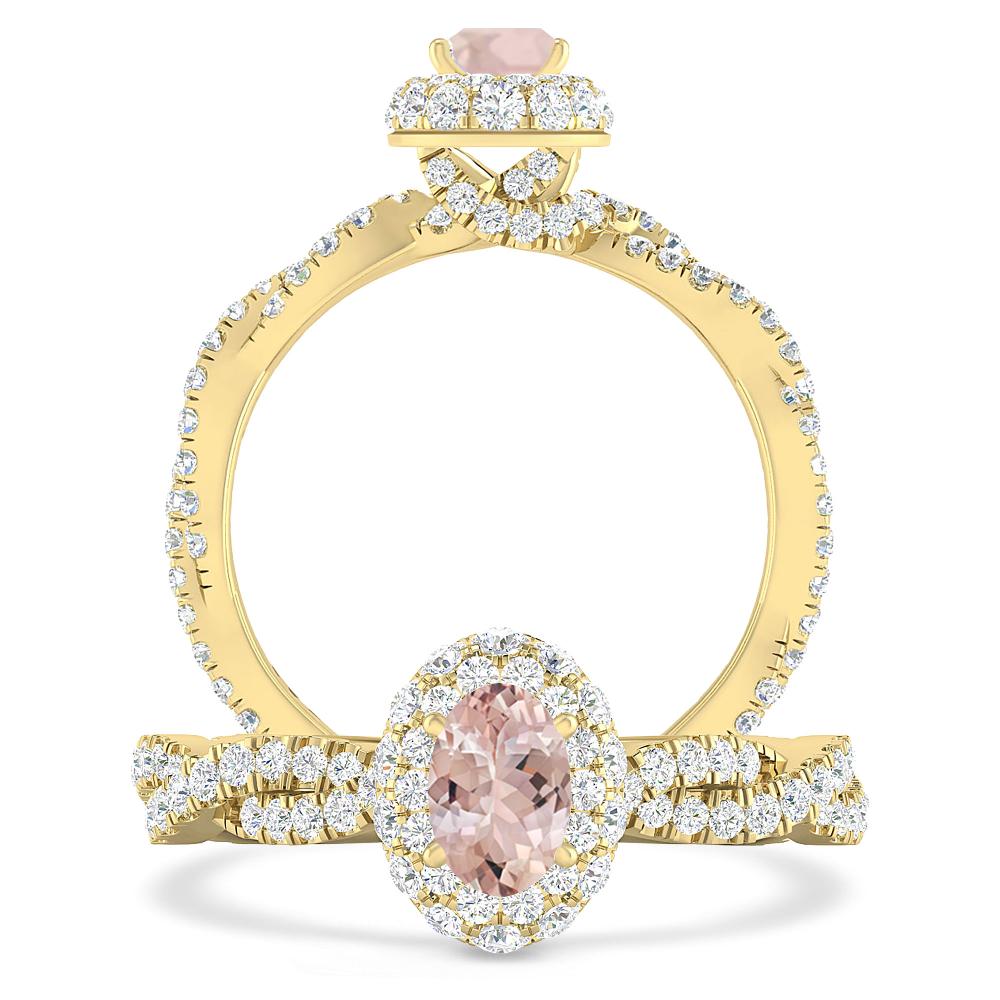 Yellow Gold - Morganite