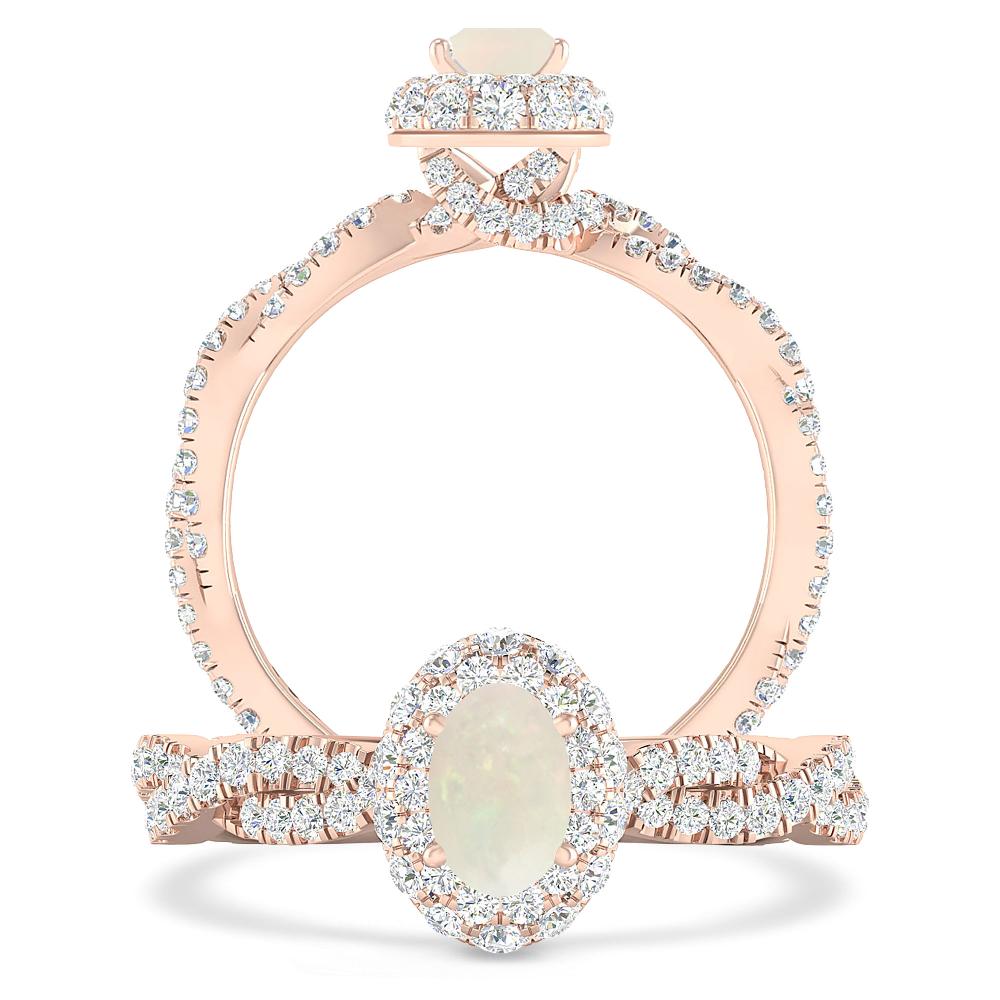 Rose Gold - Opal