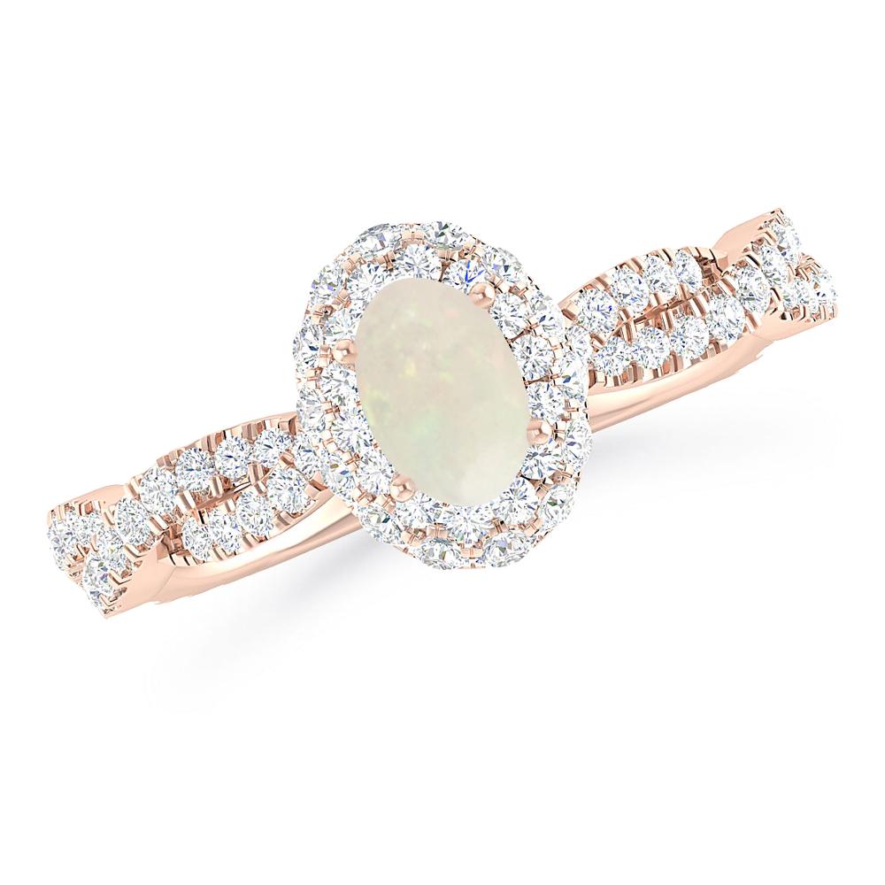 Rose Gold - Opal