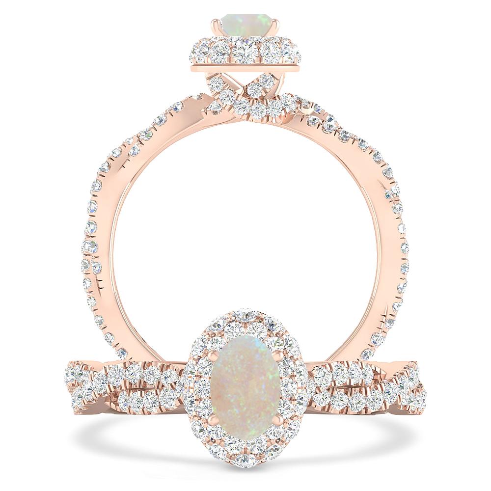 Rose Gold - Opal