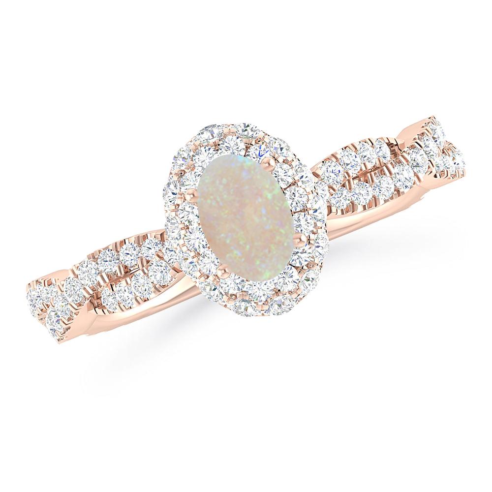 Rose Gold - Opal