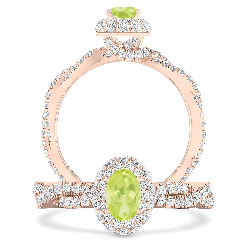 Rose Gold - Peridot