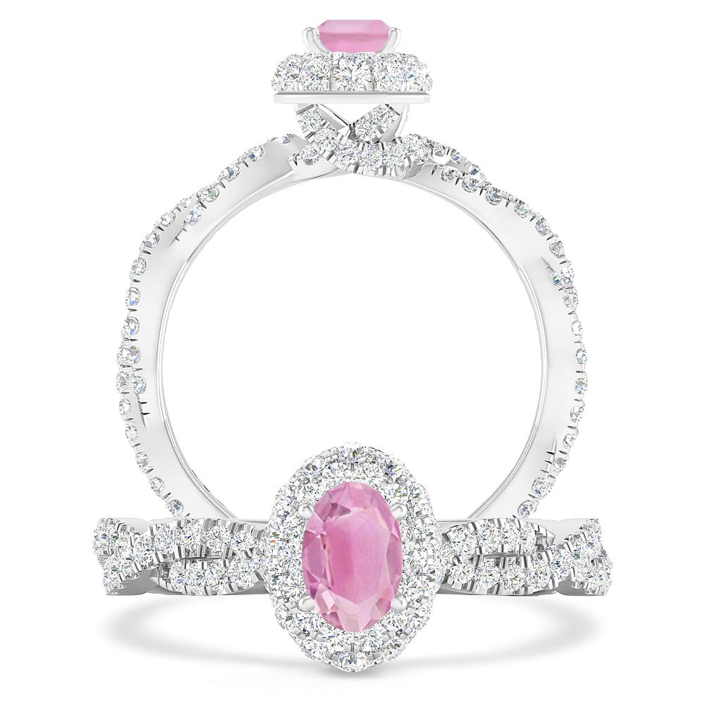 White Gold - Pink Tourmaline