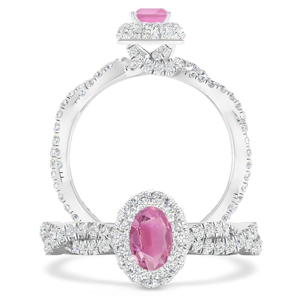 White Gold - Pink Tourmaline