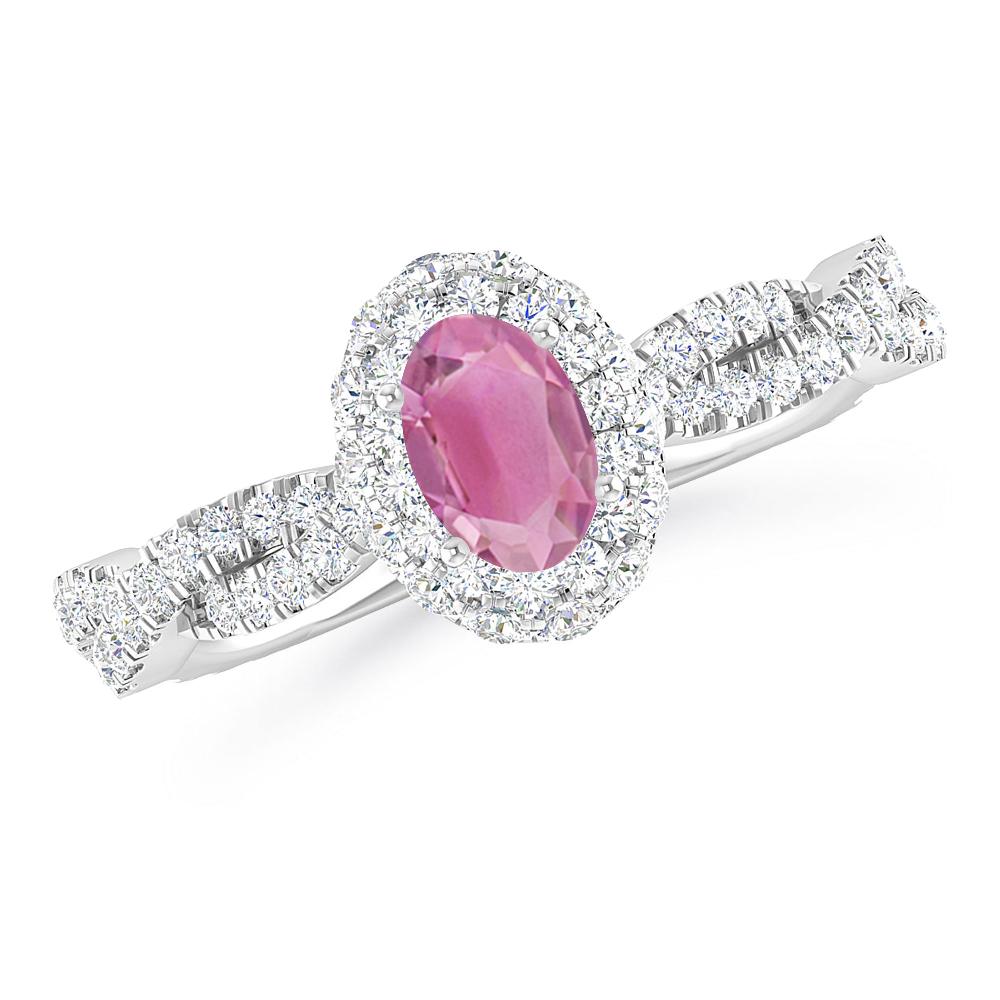 White Gold - Pink Tourmaline