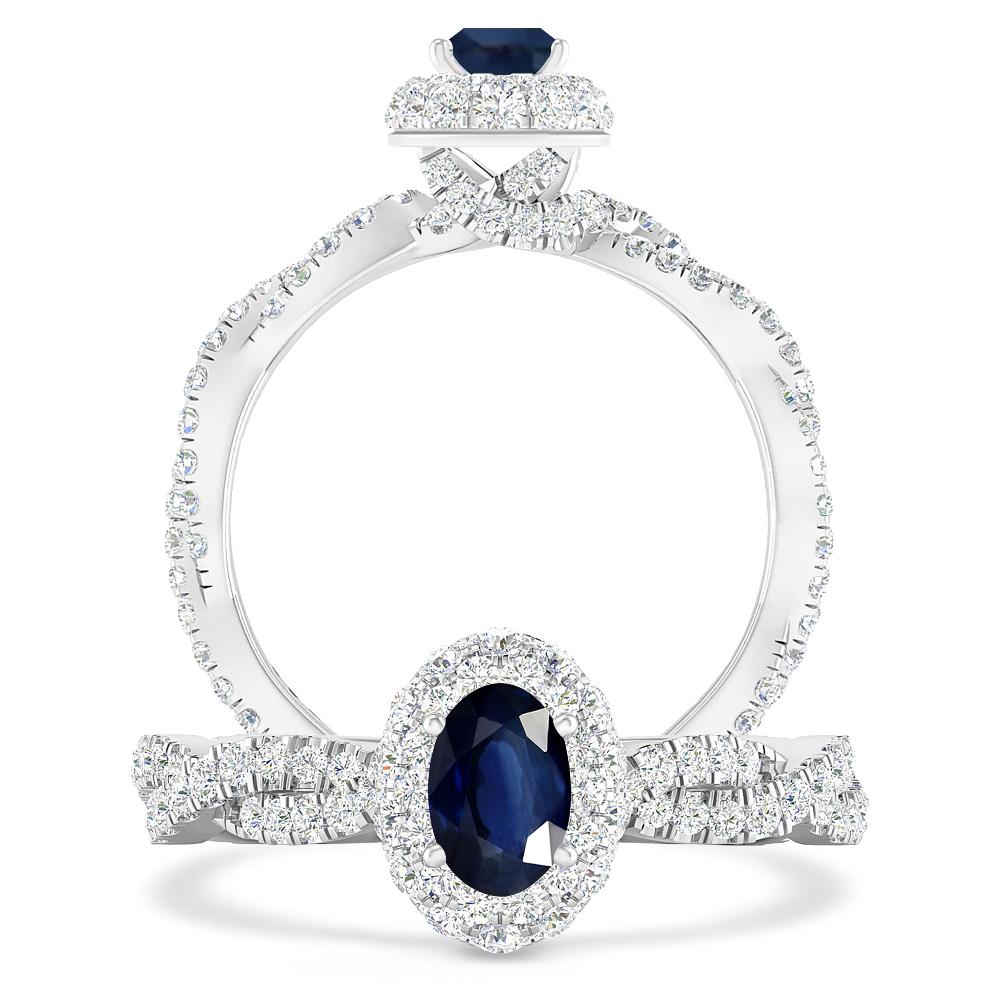 White Gold - Sapphire