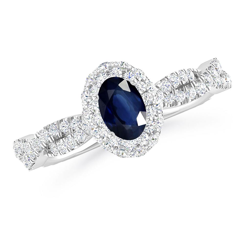 White Gold - Sapphire